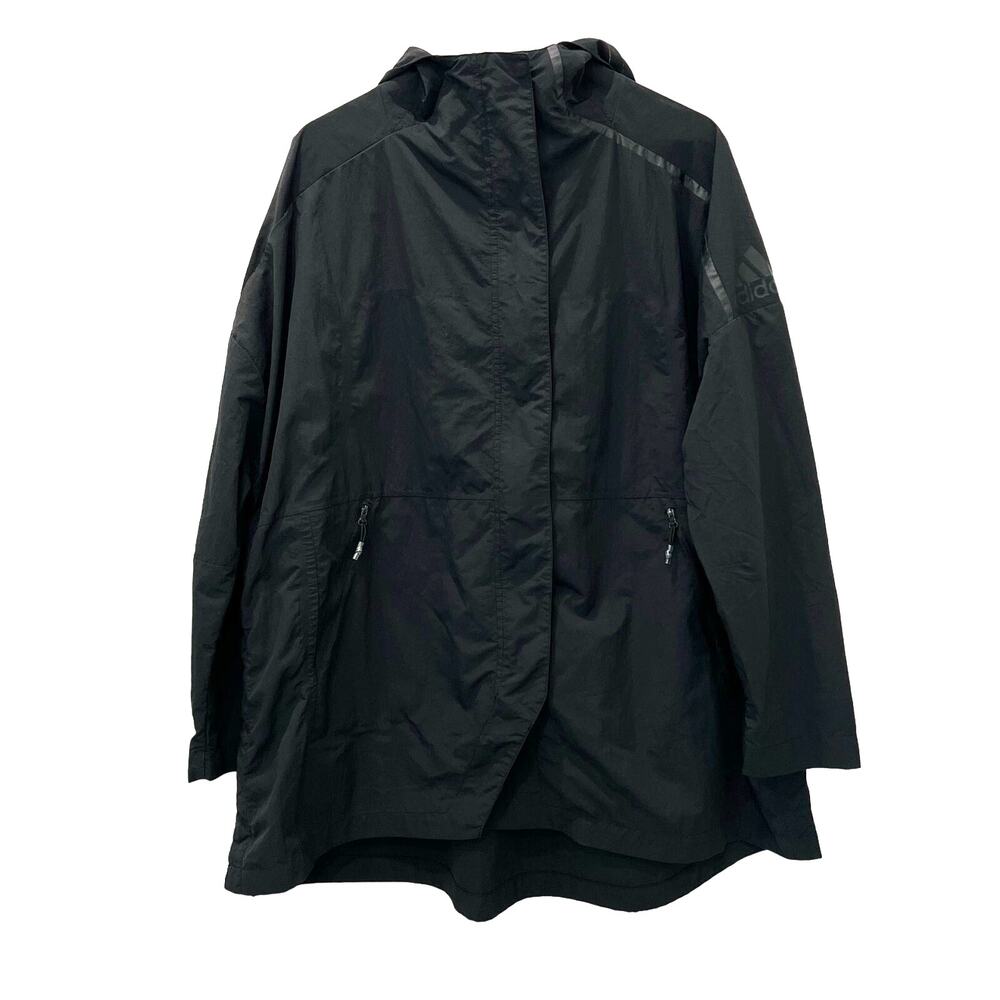 Adidas  Black Z.N.E. Supershell Oversize Jacket Size Medium